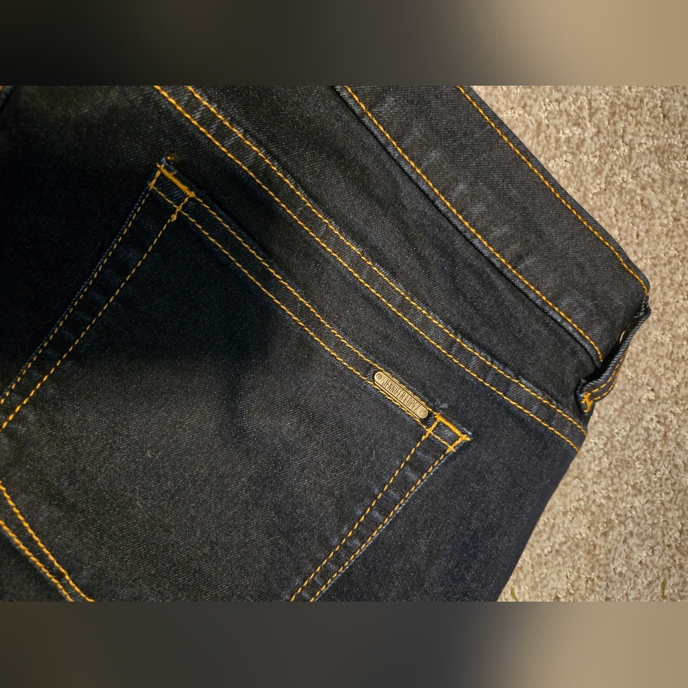 EUC Jennifer Lopez Capris Dark Denim Sz 16 - Picture 6 of 6